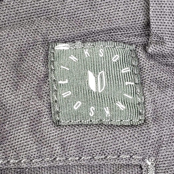 Link Soul Shorts Mens 38 Grey Chino Lightweight Cotton Bamboo Golf Golfing Mens - Picture 5 of 11